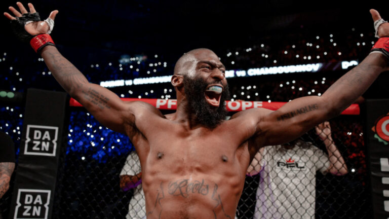 Cédric Doumbé partage ses émotions avant son retour au PFL