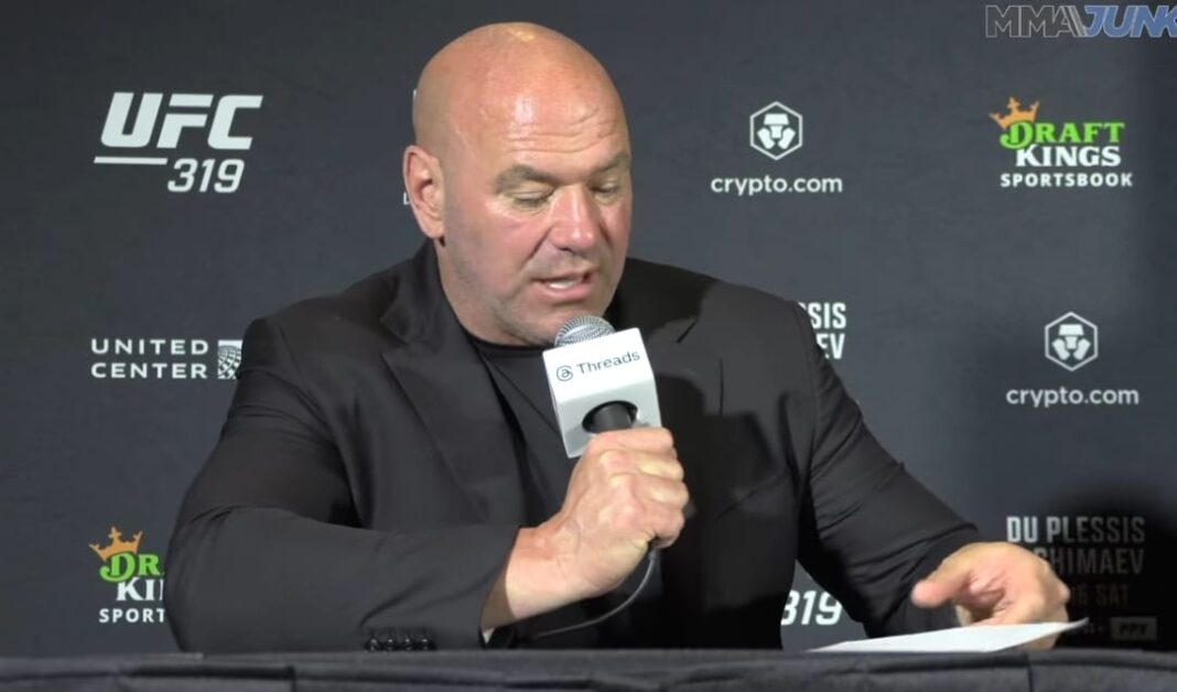 Dana White (C) Drits réservés