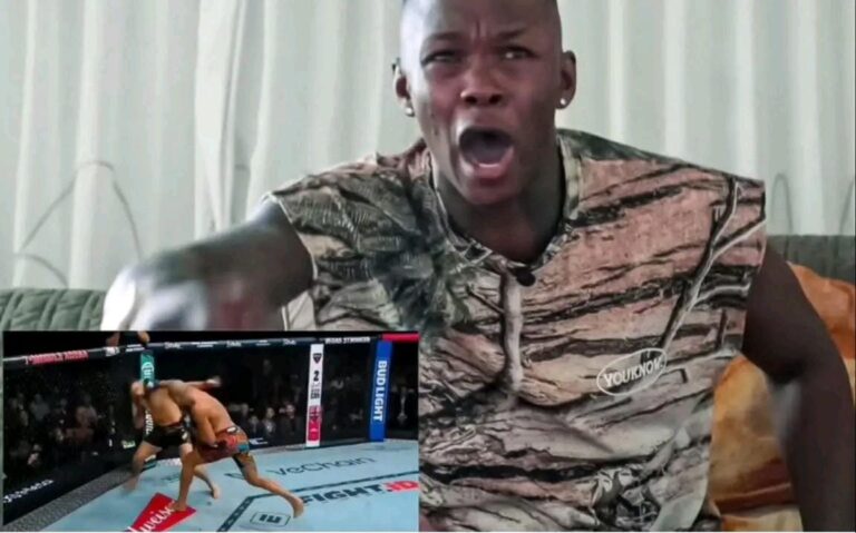 Israel Adesanya réagit à la revanche fulgurante d’Alex Pereira à l’UFC 320