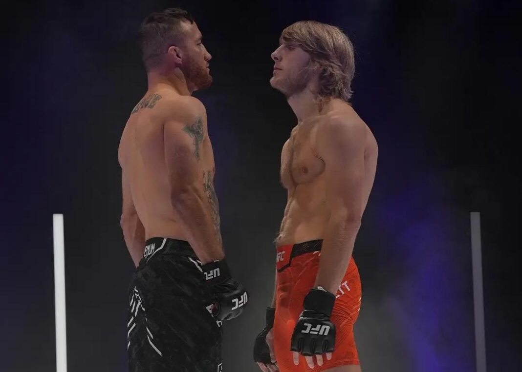 Justin Gaethje et Paddy Pimblett