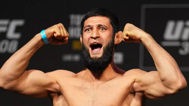 Khamzat Chimaev vise Alex Pereira pour l’UFC à la Maison-Blanche
