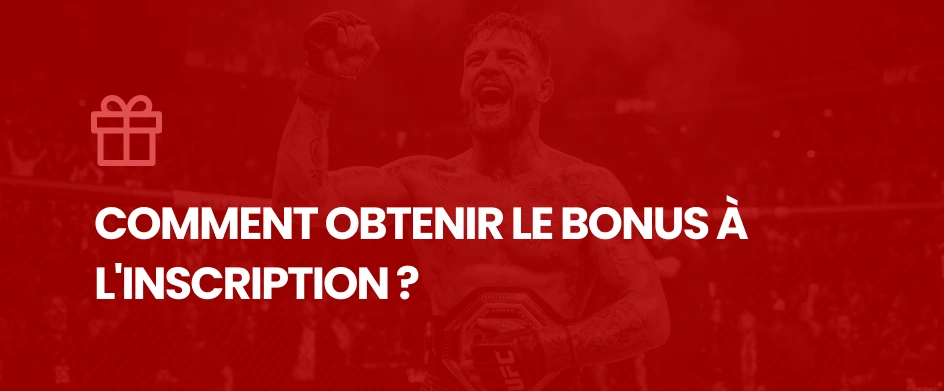 Comment obtenir le bonus à l'inscription ? - MMA Deferlante